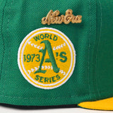 WORLD SERIES COLLECTION 5950 FITTED HAT "OAKLAND A'S '73"