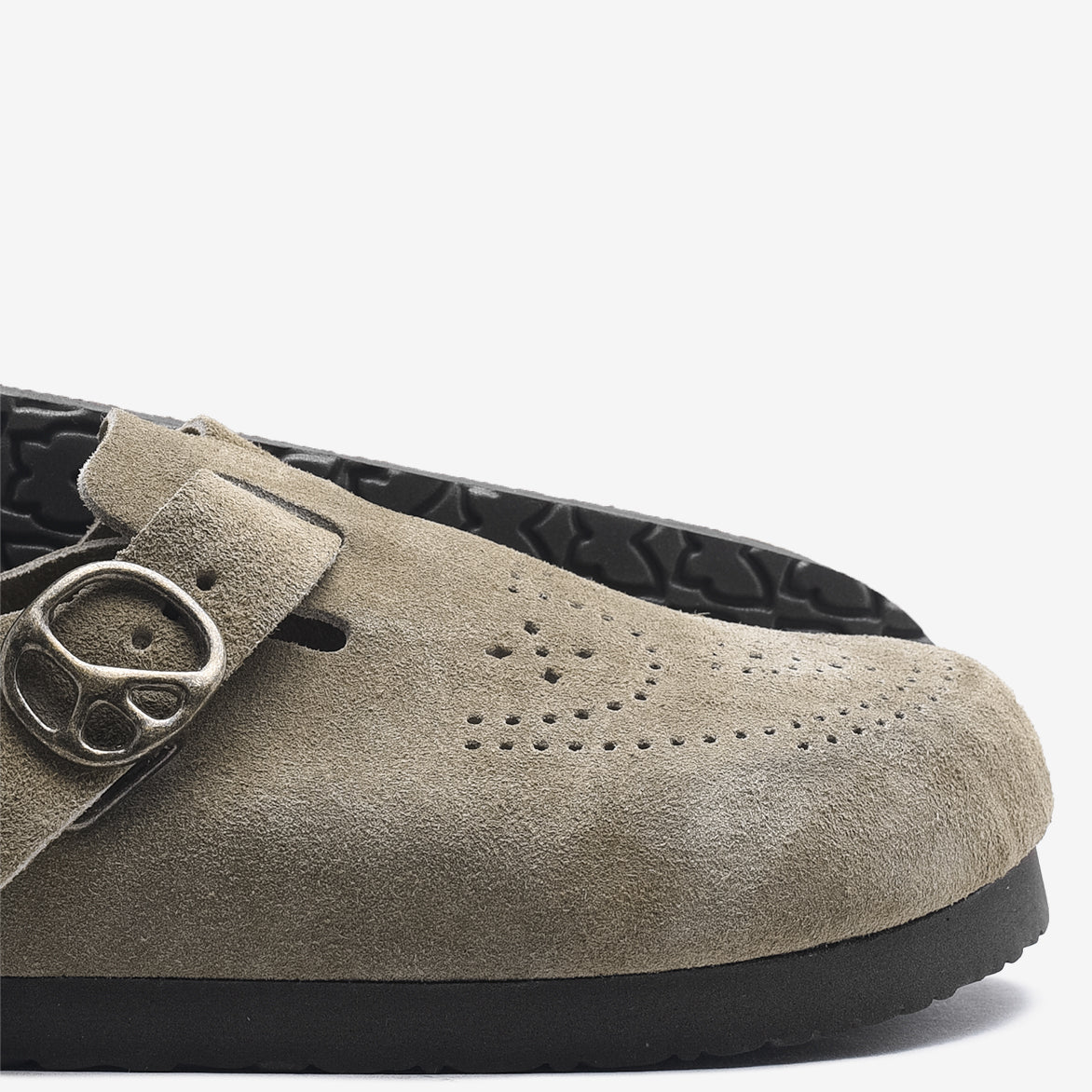 CLOG SANDAL SUEDE - TAUPE – lapstoneandhammer.com