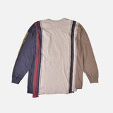 7 CUTS L/S TEE - COLLEGE - LARGE