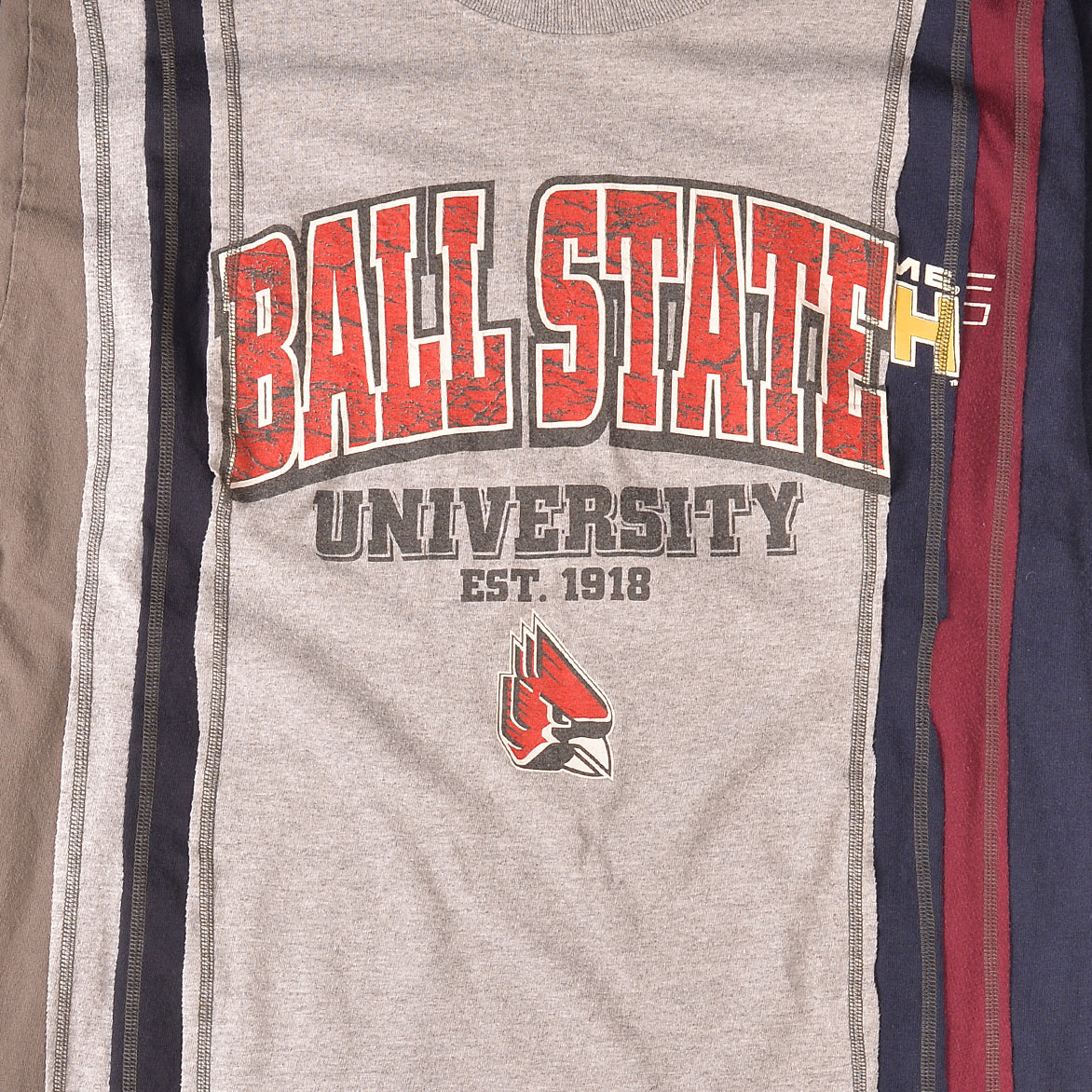 7 CUTS L/S TEE - COLLEGE - LARGE