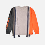 7 CUTS L/S TEE - COLLEGE - XL