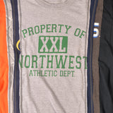 7 CUTS L/S TEE - COLLEGE - XL