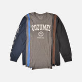 7 CUTS L/S TEE - COLLEGE - MEDIUM