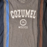 7 CUTS L/S TEE - COLLEGE - MEDIUM