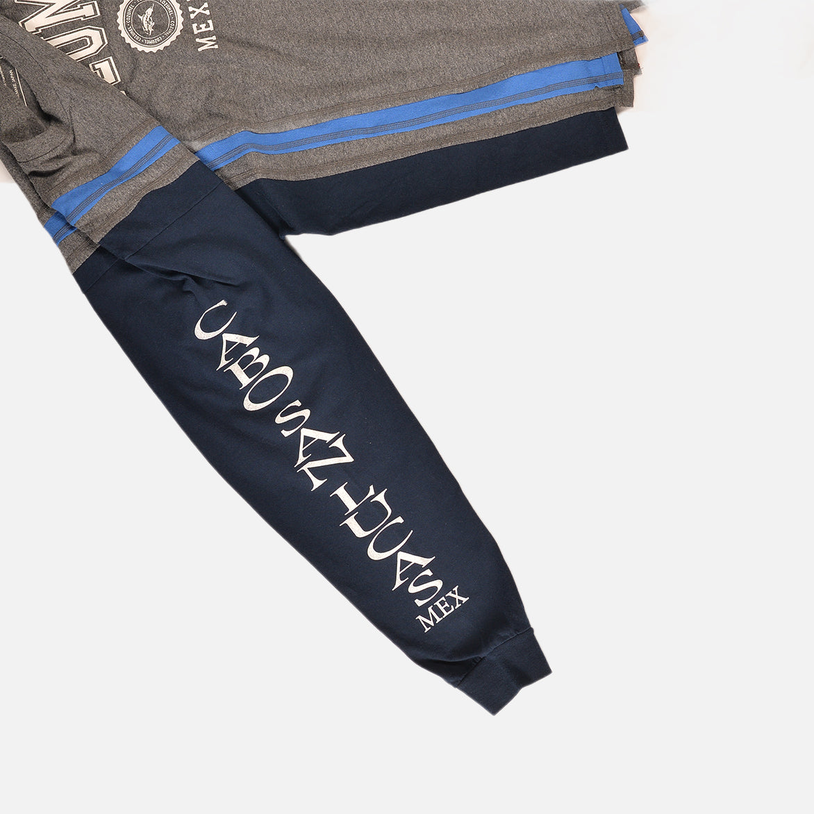 7 CUTS L/S TEE - COLLEGE - MEDIUM