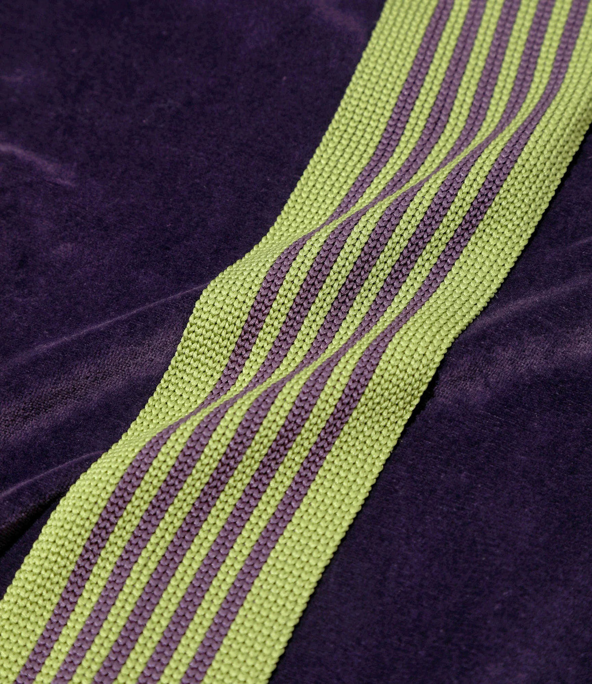 NARROW TRACK PANT VELOUR - PURPLE – lapstoneandhammer.com