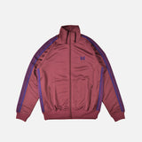 TRACK JACKET - POLY SMOOTH - WINE
