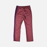 NARROW TRACK PANT - WINE