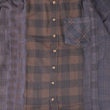 FLANNEL SHIRT -> 7 CUTS SHIRT / OVER DYE - LARGE 2