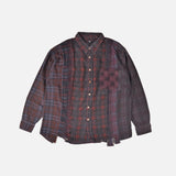 FLANNEL SHIRT -> 7 CUTS SHIRT / OVER DYE - MEDIUM 2