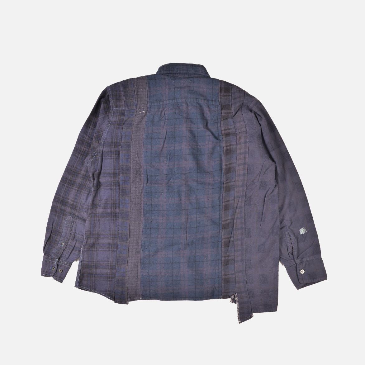 FLANNEL SHIRT -> 7 CUTS SHIRT / OVER DYE - SMALL