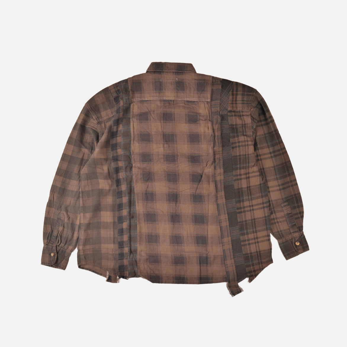 FLANNEL SHIRT -> 7 CUTS SHIRT / OVER DYE - XL