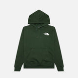 MEN`S BOX NSE PULLOVER HOODIE - PINE NEEDLE