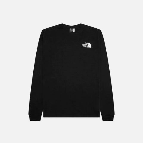 MEN`S L/S BOX NSE TEE - BLACK