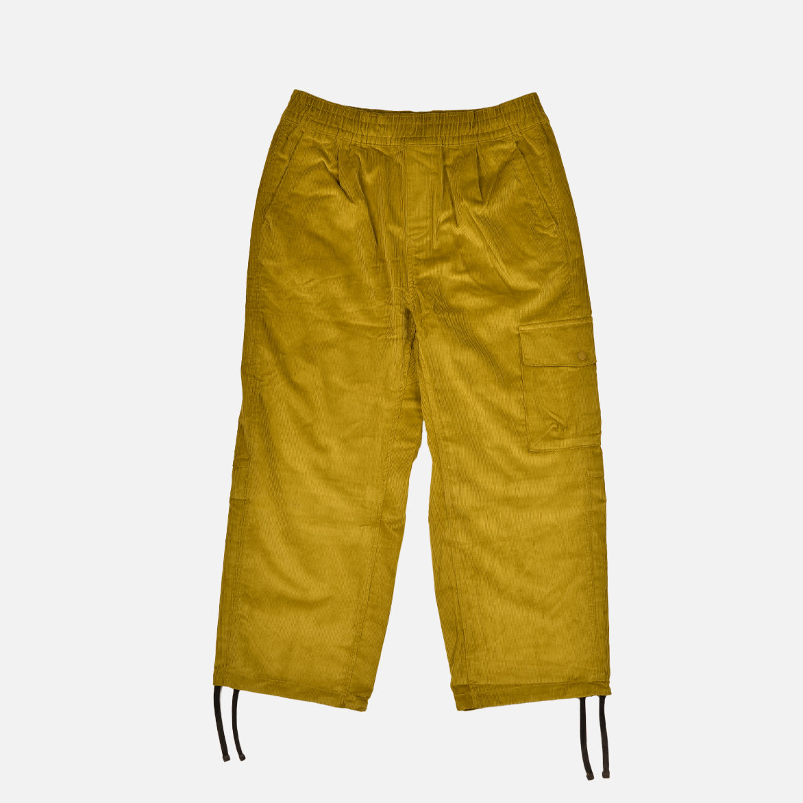 MEN`S UTILITY CORD EASY PANT - GOLD