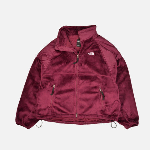 WOMEN`S VERSA VELOUR JACKET - BOYSENBERRY