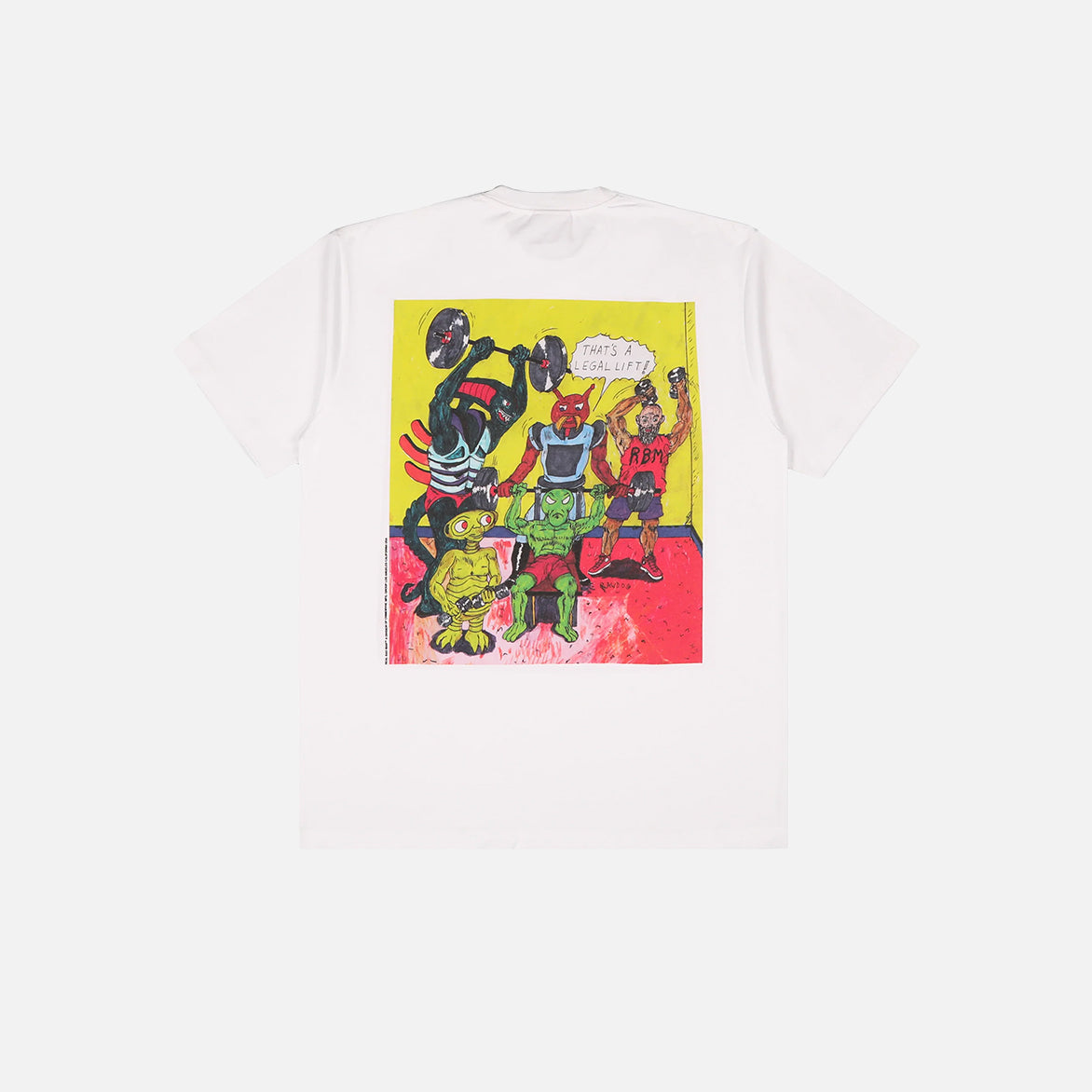 LEGAL LIFT SS TEE - WHITE