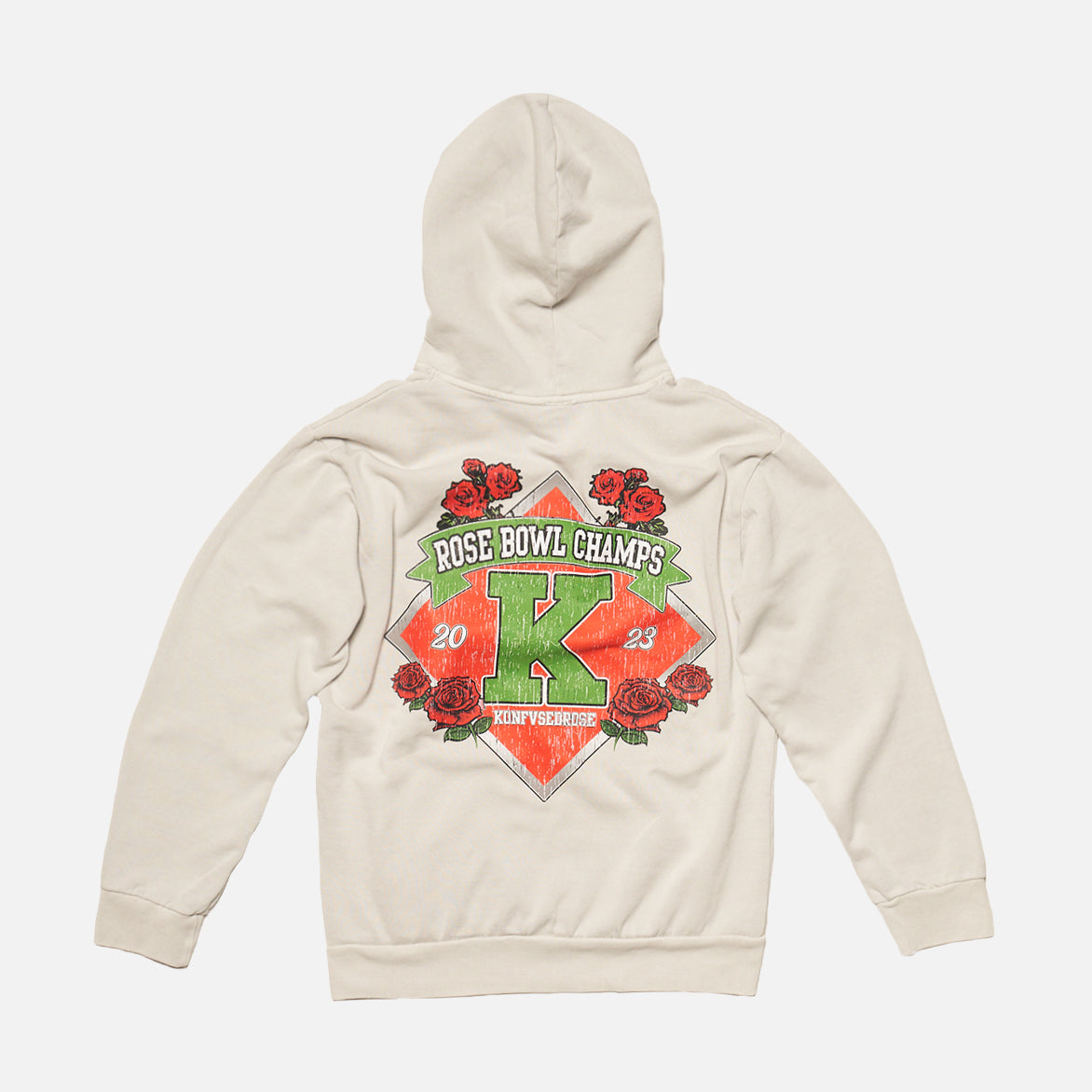 KONFVSEDROSE FOR LAPSTONE "ROSE BOWL" HOODIE - LUNAR