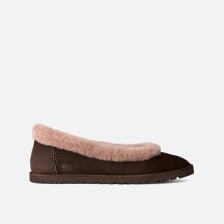 WMNS ZORA BALLET FLAT - DUSTED COCOA