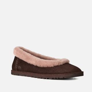 WMNS ZORA BALLET FLAT - DUSTED COCOA