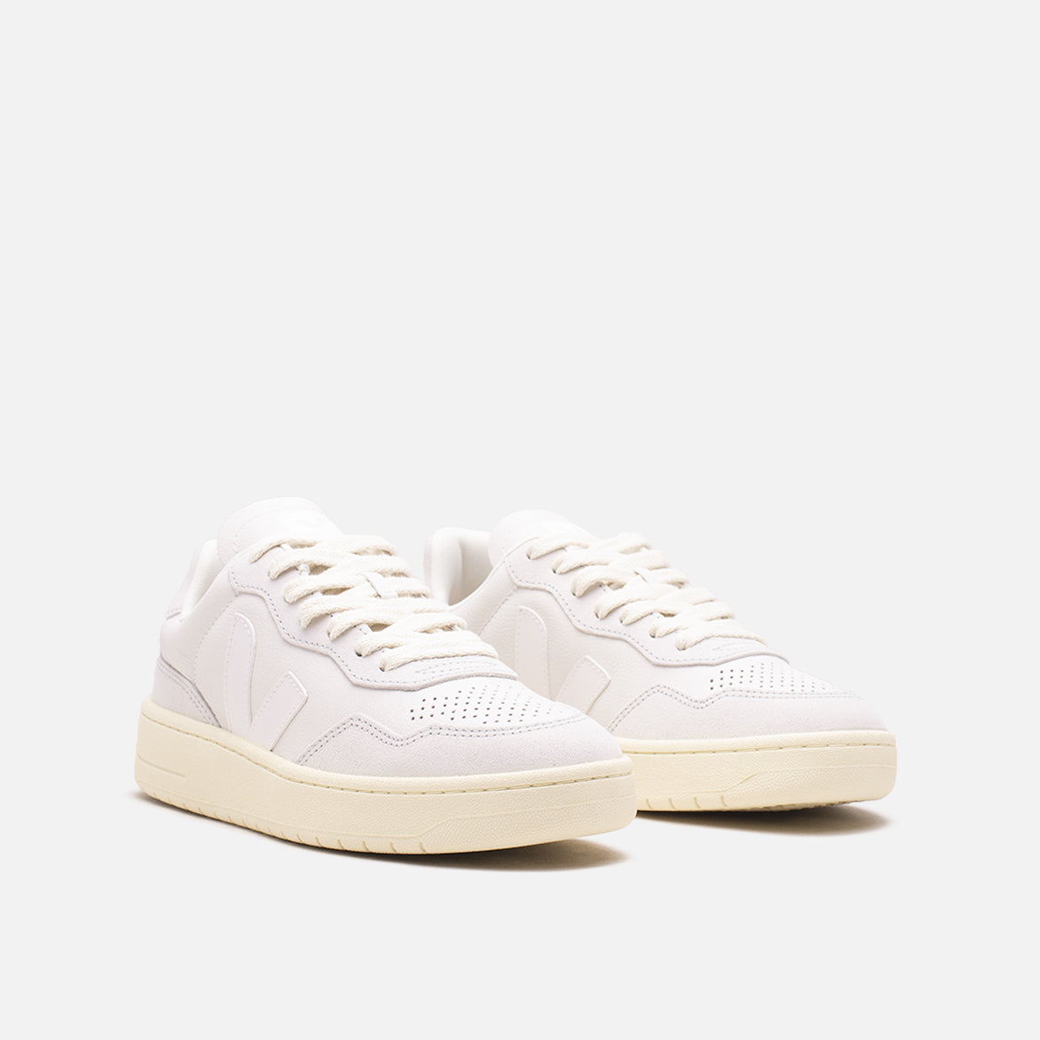 WMNS V-90 O.T. LEATHER - GRAVEL / WHITE