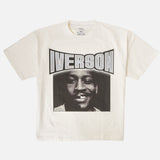 LAPSTONE X VIOLA X IVERSON "SPLIT FACE" TEE - CREAM