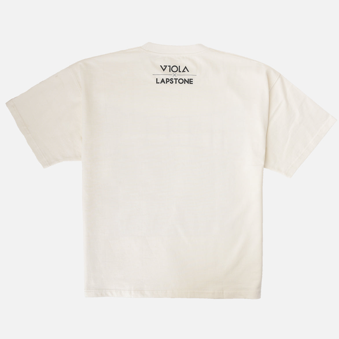 LAPSTONE X VIOLA X IVERSON "SPLIT FACE" TEE - CREAM