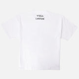 LAPSTONE X VIOLA X IVERSON "BUBBLE" TEE - WHITE