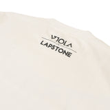 LAPSTONE X VIOLA X IVERSON "SPLIT FACE" TEE - CREAM