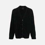 KNIT CARDIGAN - BLACK