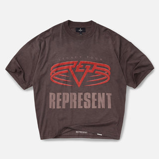 LIVING LEGACY TOUR REVERSIBLE T-SHIRT - NERO