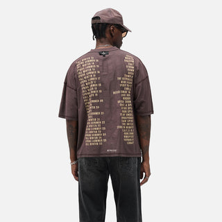 LIVING LEGACY TOUR REVERSIBLE T-SHIRT - NERO