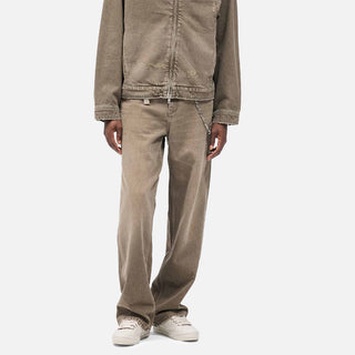 R3 BAGGY DENIM - WASHED OLIVE