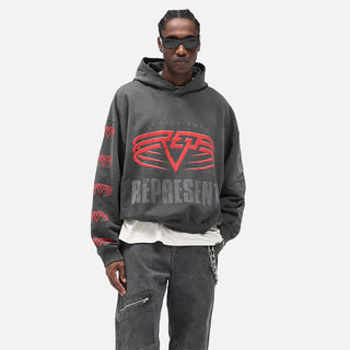 REVERSIBLE LIVING LEGACY TOUR HOODIE - NERO