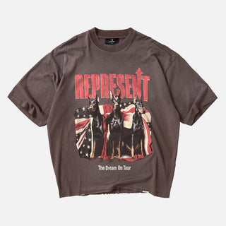 DREAM ON TOUR T-SHIRT - NERO