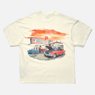 24 HOUR SERVICE T-SHIRT - FLAT WHITE