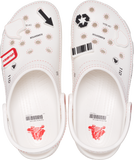 KANGHYUK X CROCS - WHITE / RED