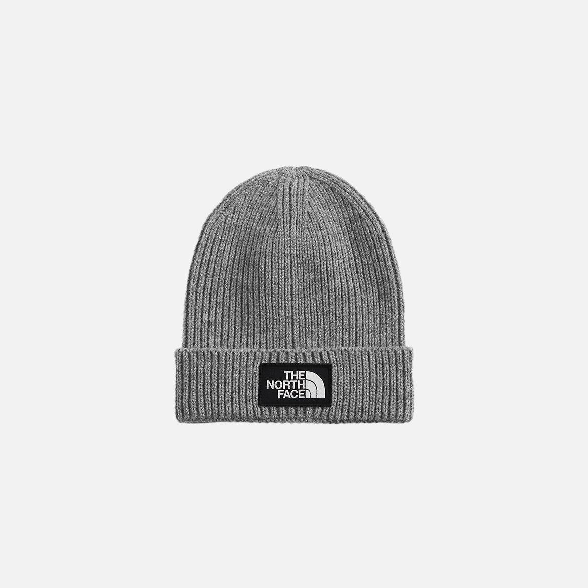 TNF™ LOGO BOX CUFFED BEANIE - MEDIUM GREY