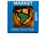 SMILEY KINGSTON SOCCER BALL - GOLD / BLUE / GREEN