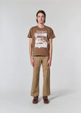 LIFTING THE VEIL TEE - MUSTANG BROWN