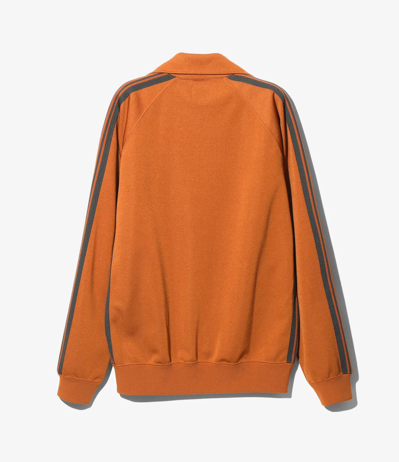 TRACK JACKET POLY SMOOTH - RUST