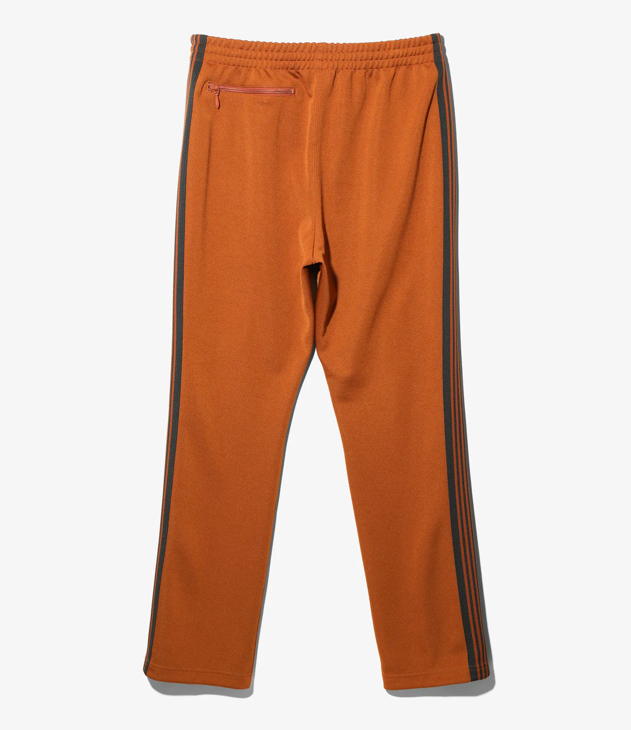NARROW TRACK PANT POLY SMOOTH - RUST