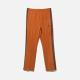 NARROW TRACK PANT POLY SMOOTH - RUST