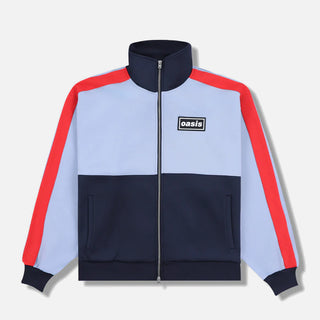 OASIS X PLEASURES FOREVER TRACK JACKET - POWDER BLUE