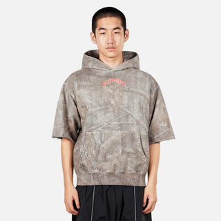 CUT OFF HOODIE - CAMO