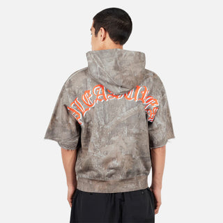 CUT OFF HOODIE - CAMO