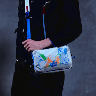 TOPOLOGIE X PLEASURES SACOCHE LARGE - LIMINAL GREY