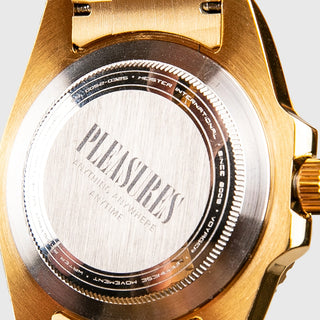 ANYTIME WATCH - GOLD / BLACK