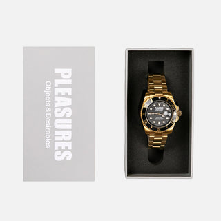 ANYTIME WATCH - GOLD / BLACK