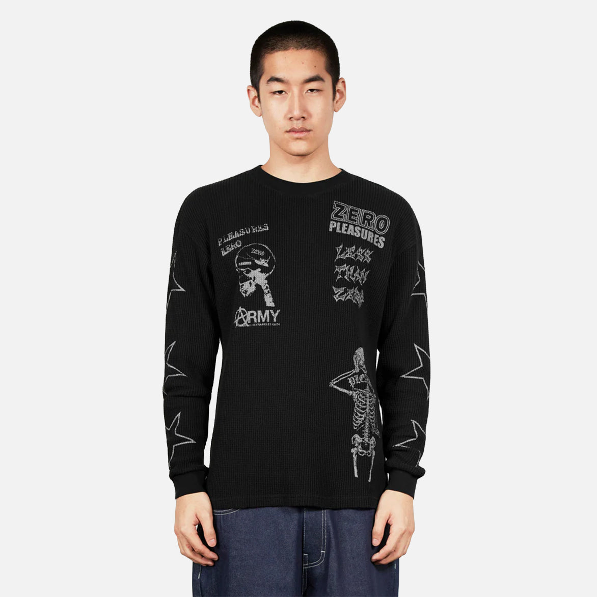 MISLED THERMAL LONG SLEEVE - BLACK – lapstoneandhammer.com